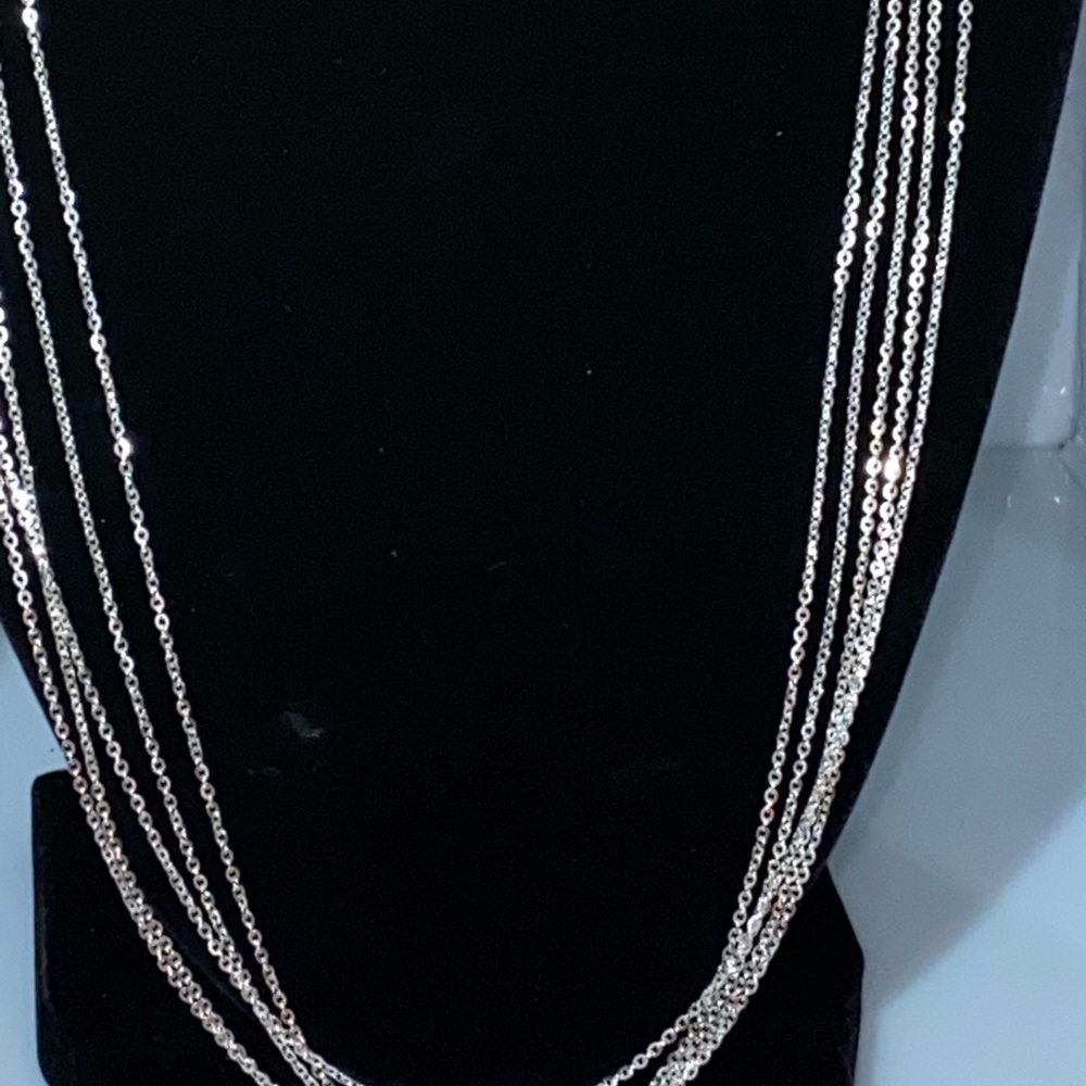 Elegant 14k Over Silver 925 Adjustable Necklace $… - image 7